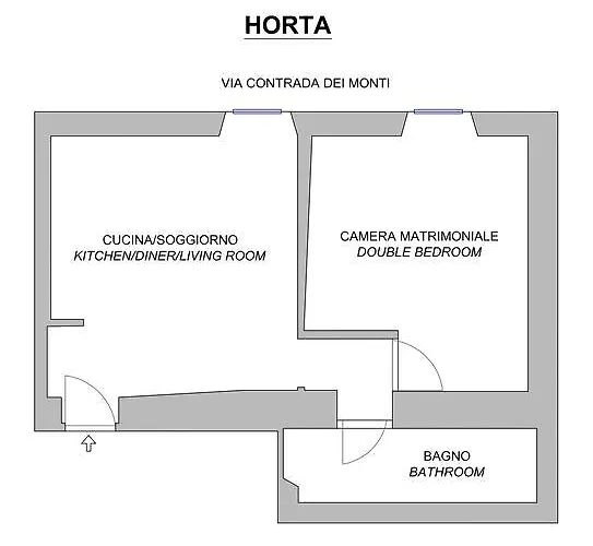 Apartments Cusius And Horta Lägenhet